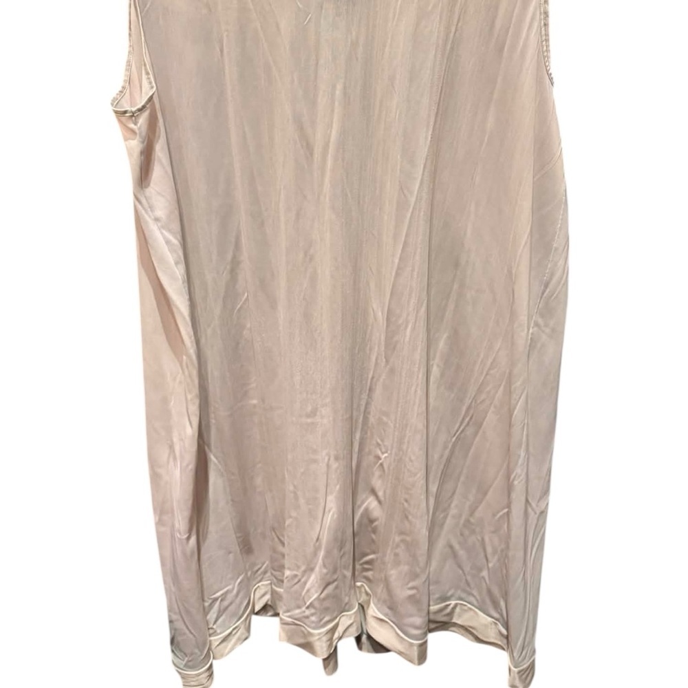 Vanity Fair Cream Chemise with Blue Accents XL - Picture 6 of 6